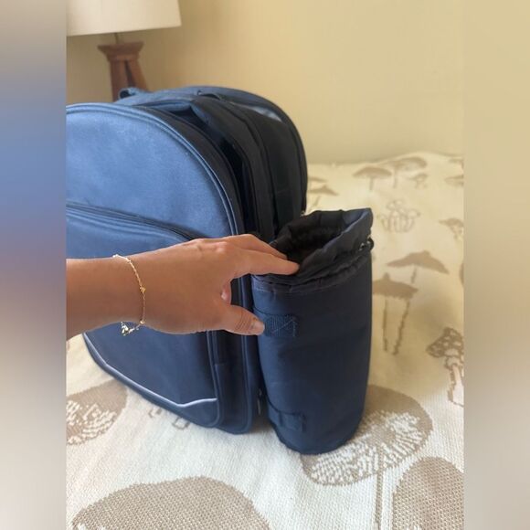 Picnic | Cooler Backpack Navy Blue - Picture 4 of 7